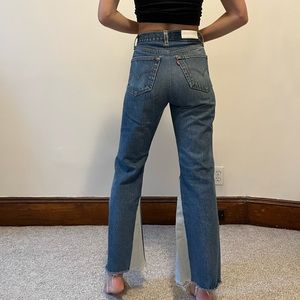 RE/DONE split hem Levi’s